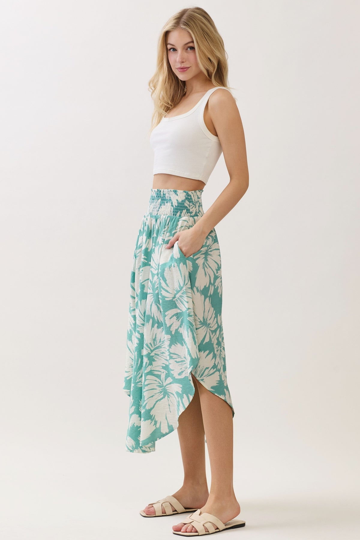 Vacay Skirt in Sage