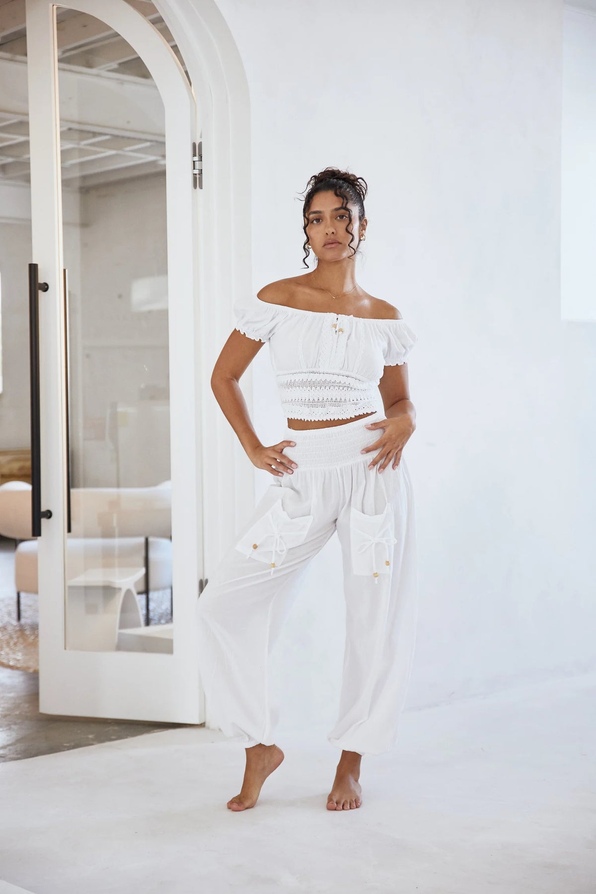 Luli Pants in White 47003