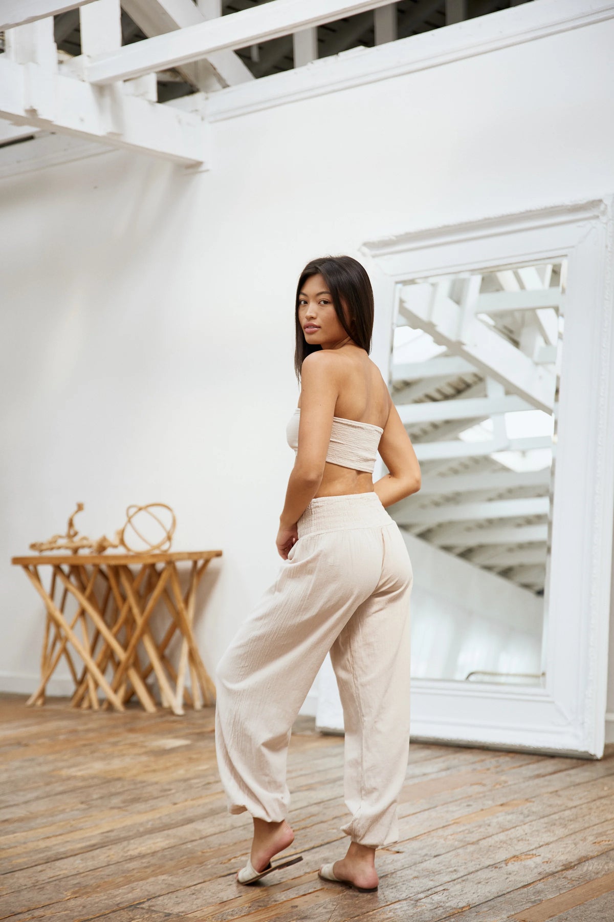 Luli Pant in Beige 47003