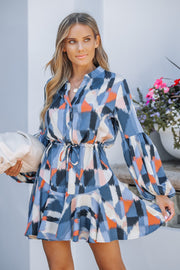 Denise Dress in Navy