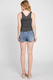 Elsa Tank in Slate