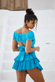 Lexi Top in Ocean Blue