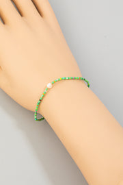 Beaded Pearl Bracelet