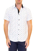 White Pineapple Short Sleeve Shirt - 192020