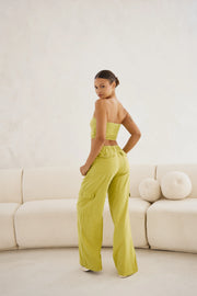 Jaci Top in Pistacio