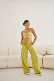Jaci Top in Pistacio