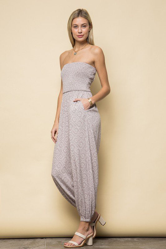 Natalie Strapless Jumpsuit