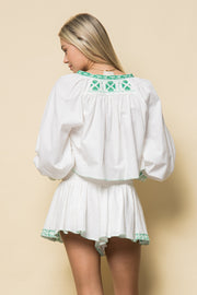 Tulum Tie Blouse