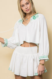 Tulum Tie Blouse