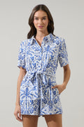 Romina Floral Romper
