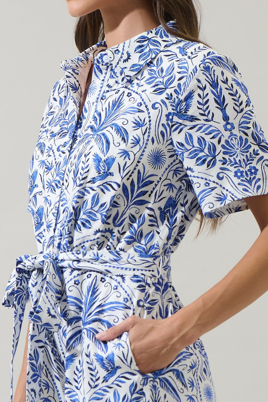 Romina Floral Romper