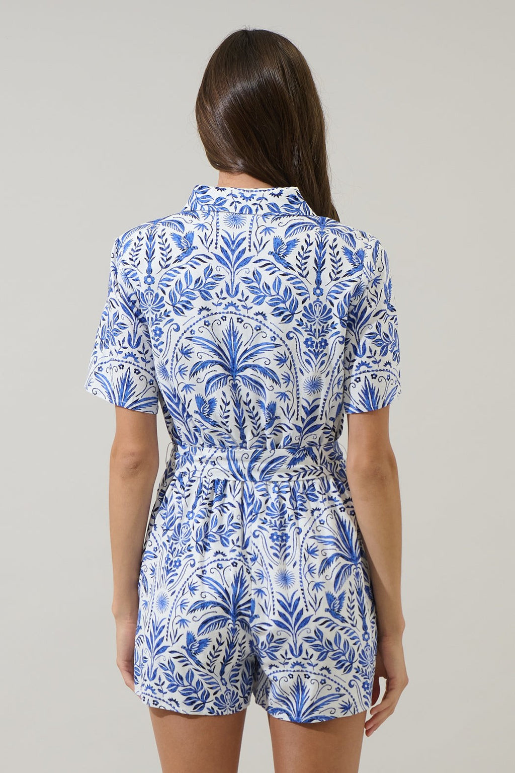 Romina Floral Romper