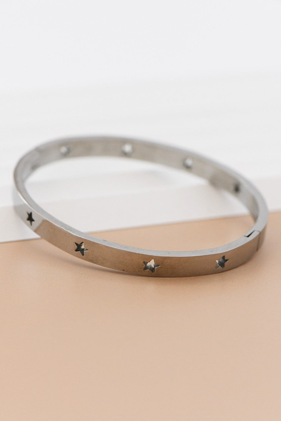Waterproof Stainless Steel Bangle Stars
