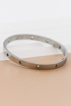 Waterproof Stainless Steel Bangle Stars