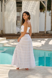 Brielle Skirt in White 47022