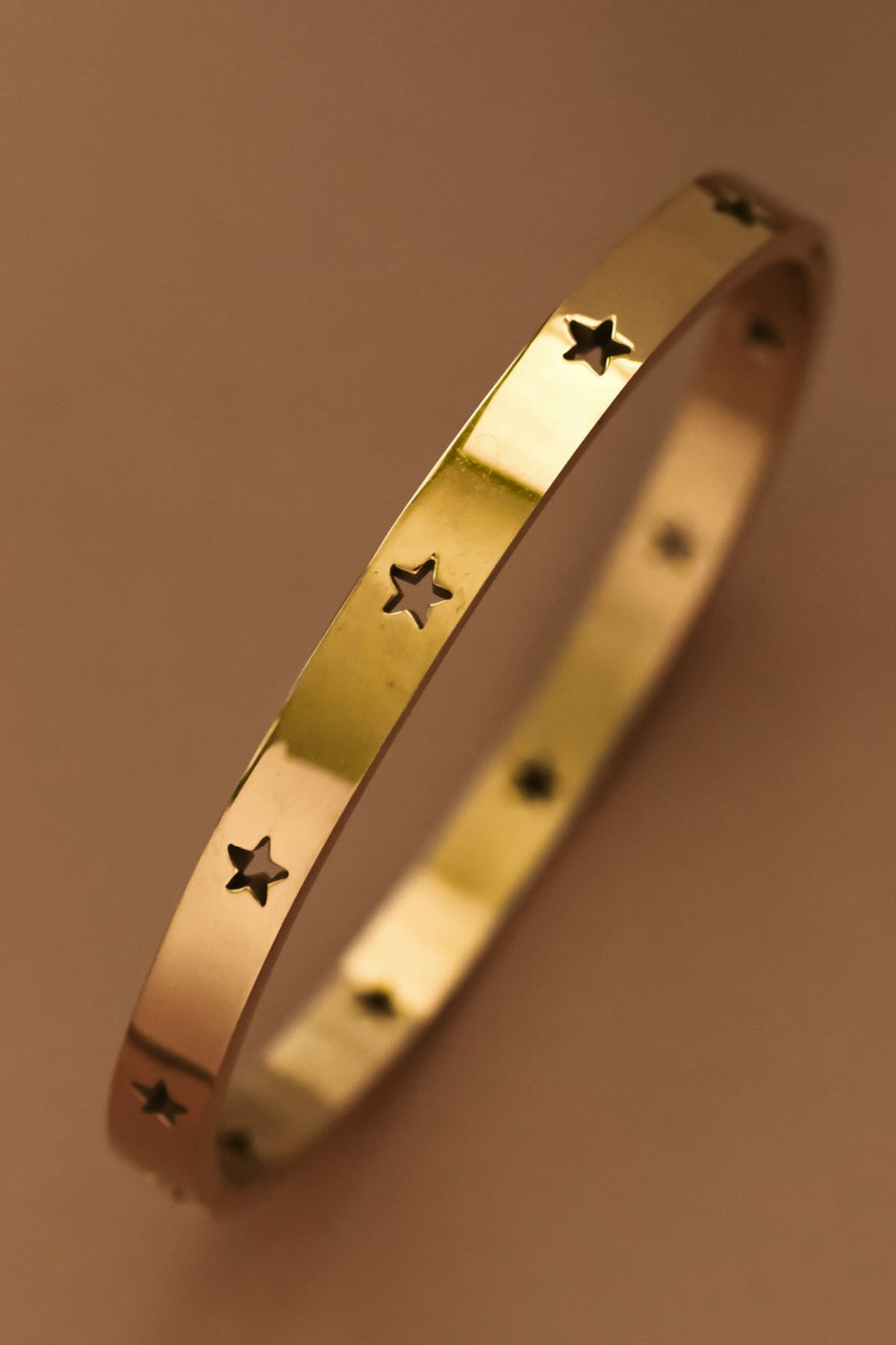 18K Waterproof Star Bangle