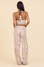 Nicky Leopard Printed Pants