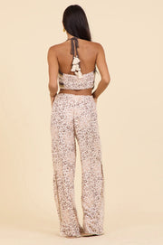Nicky Leopard Printed Pants