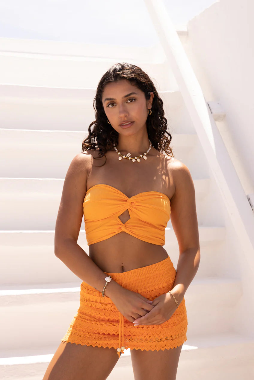 Jaci Top in Tangerine 48054