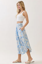 Vacay Blues Skirt