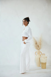 Chiara Pants in White 47200