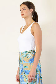 Elsa Tank in White