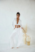 Chiara Pants in White 47200