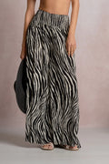 Zebra Pant in Black