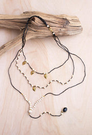 Rachel Necklace in Black
