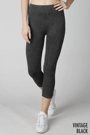 Rylee Ladder Leggings in Vintage Black