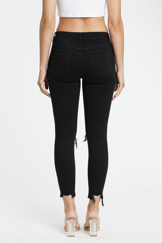 Josie Mid Rise in Black