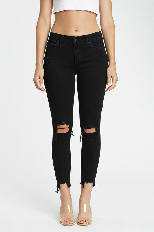 Josie Mid Rise in Black
