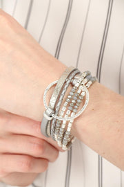 Go with the Flow Bracelet with Silver Accents