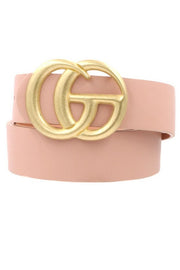 Fashion Belt in Blush