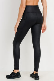 Jacey Black Moto Leggings