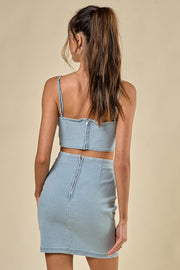 Harper Denim Dress