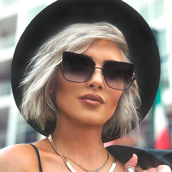 Vixen Sunglasses in Black