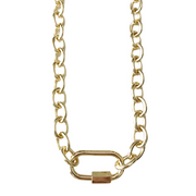 Cheryl Carabiner Necklace