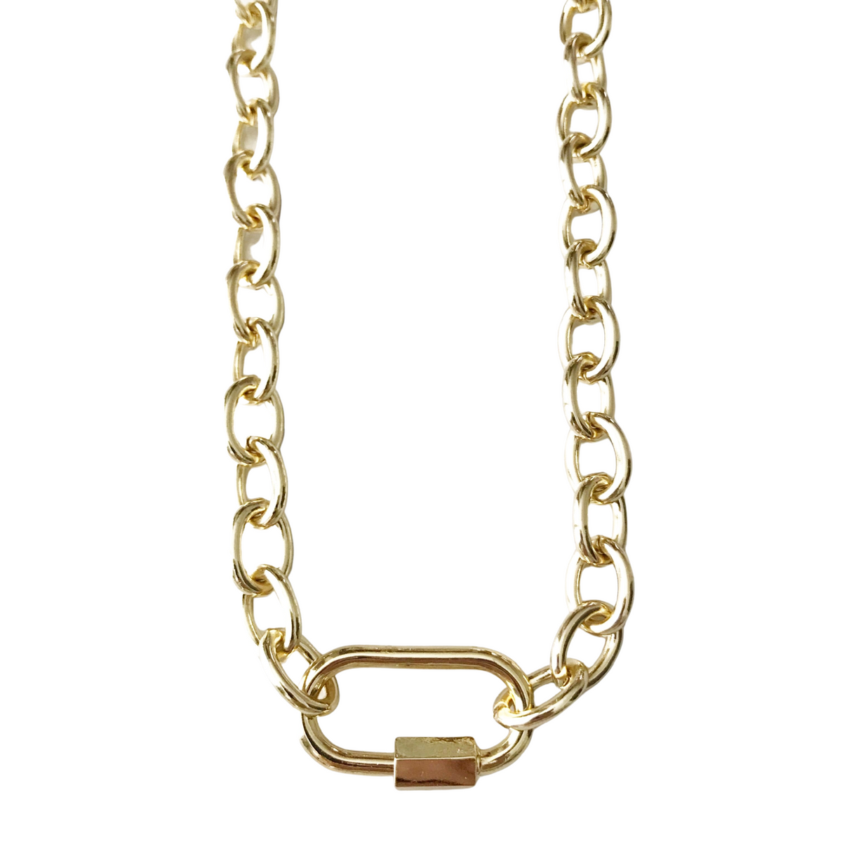 Cheryl Carabiner Necklace