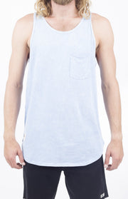Surf Tank in Mineral Blue