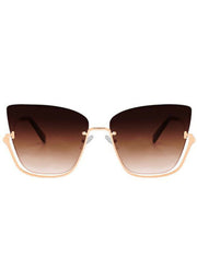 Vixen Sunglasses in Coffee